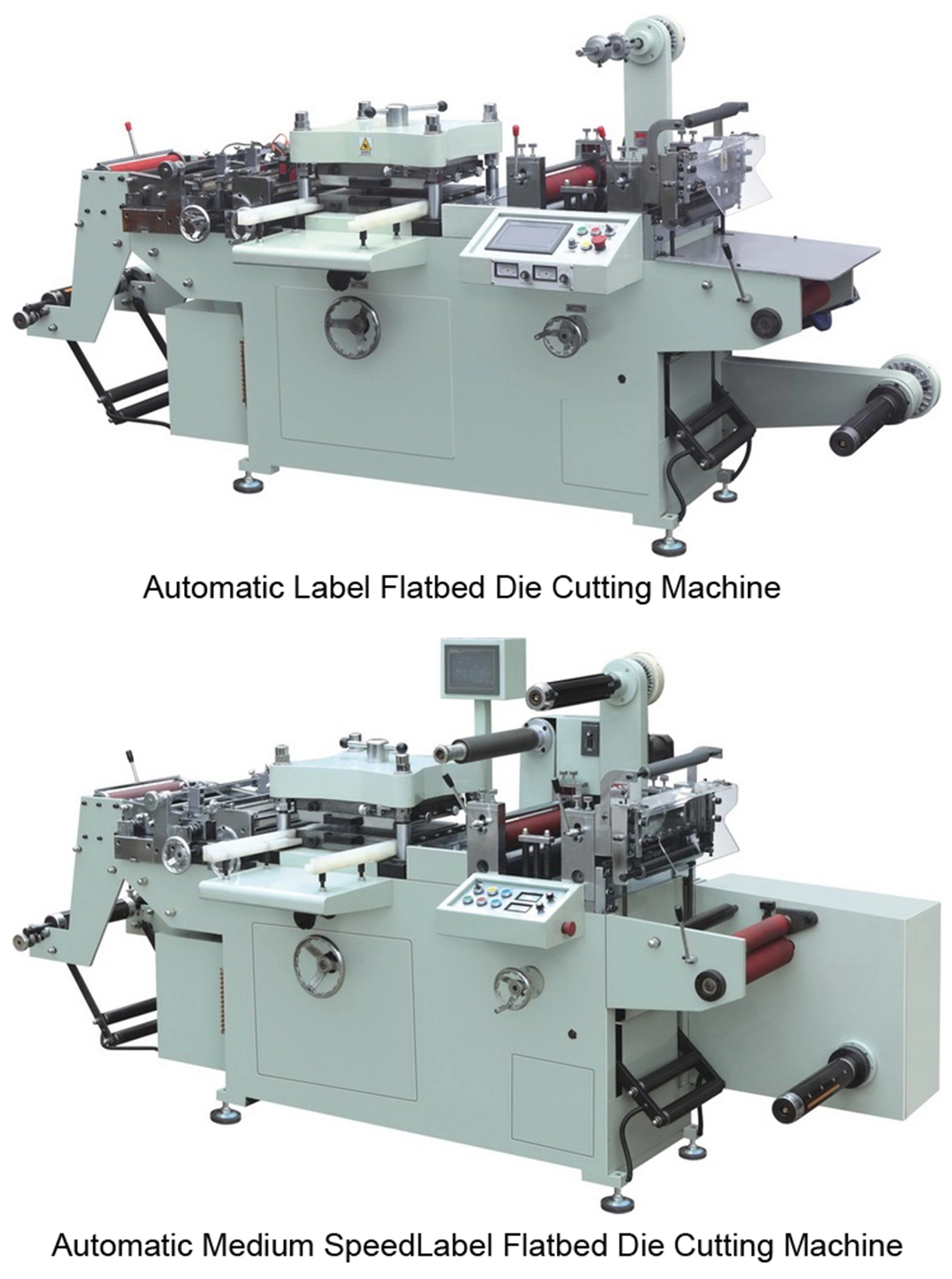 High Speed Flat Bed Automatic Label Die Cutting Making Machine for Sale