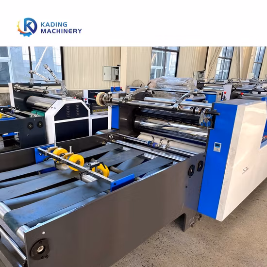 Kd-Fma Full Auto Carton Box Die Cutting Gluing Thermal Film Laminating Machine